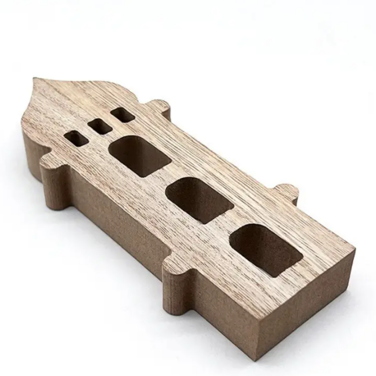 Rustic Wooden Ramadan Mosque Tower
