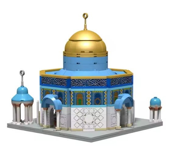 DeenBlocks – Dome of the Rock Wooden Play Set