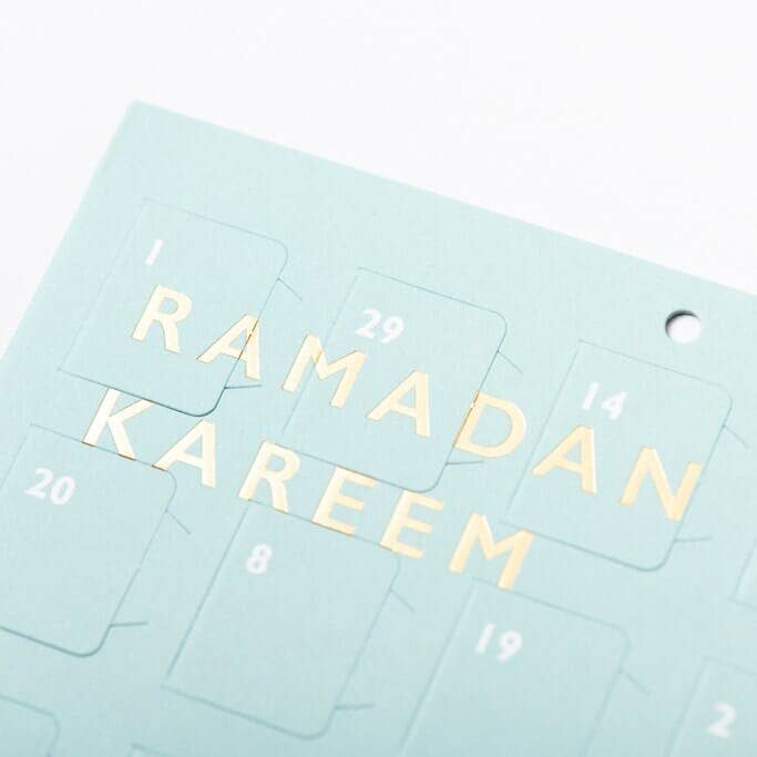 Ramadan Good Deeds Paper Calendar