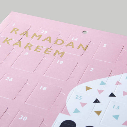 Pink Ramdan Good Deeds Calendar