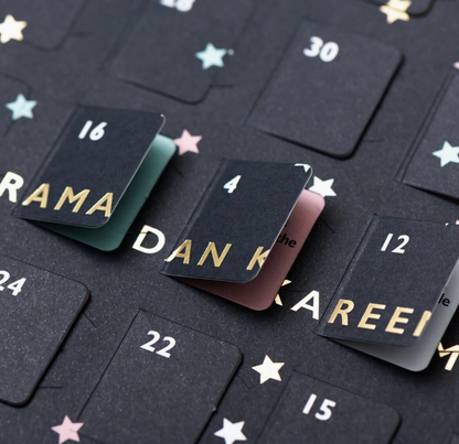 Ramadan Kareem Black Good Deeds Advent Calendar