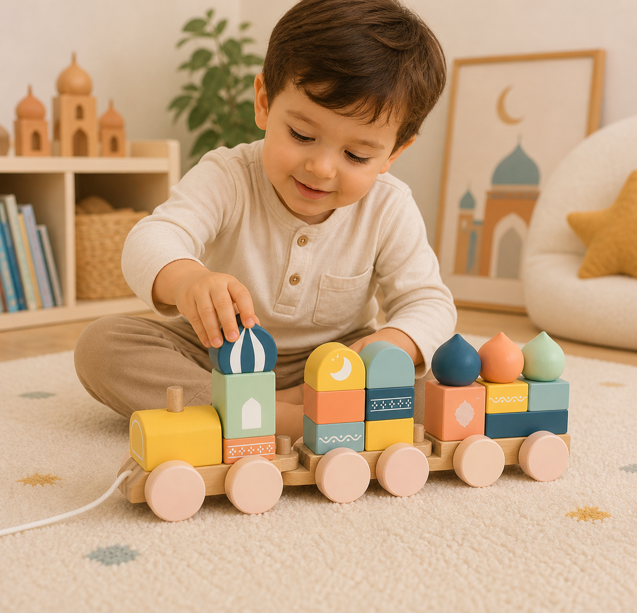 Islamic Train Stacker