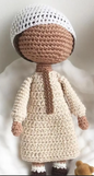 Handmade Crochet Muslim Dolls - Male and Female Set