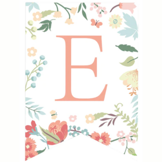 Pastel Floral Eid Mubarak Banner