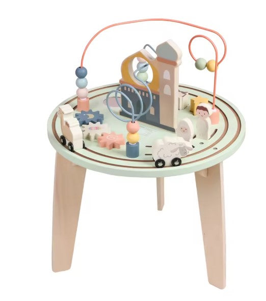 The First Islamic Wooden Activity Table – Joy and Jannah Exclusive