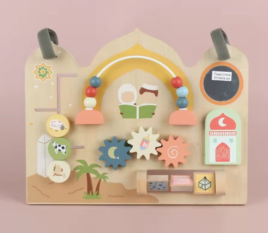 Wooden Busy Board