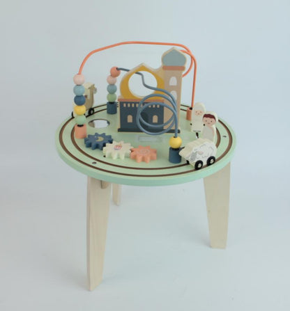 The First Islamic Wooden Activity Table – Joy and Jannah Exclusive
