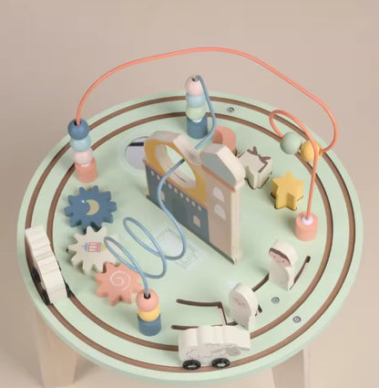The First Islamic Wooden Activity Table – Joy and Jannah Exclusive